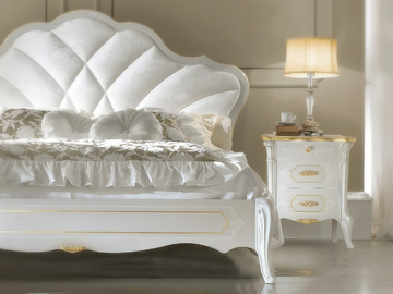 GIULIETTA - Wooden bedside table with drawers by CASA +39 - view 3